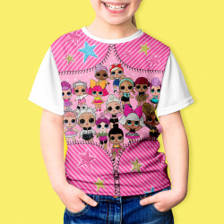 Тениска за момиче ЛОЛ