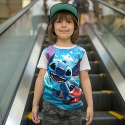 Детска тениска за момче и момиче Stitch 13516