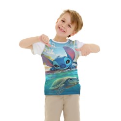 Детска тениска за момче и момиче Stitch 13518