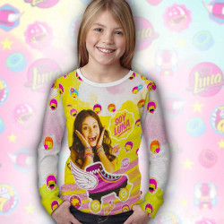 Детска блуза с изображение на Soy Luna Детска блуза с изображение на Soy Luna