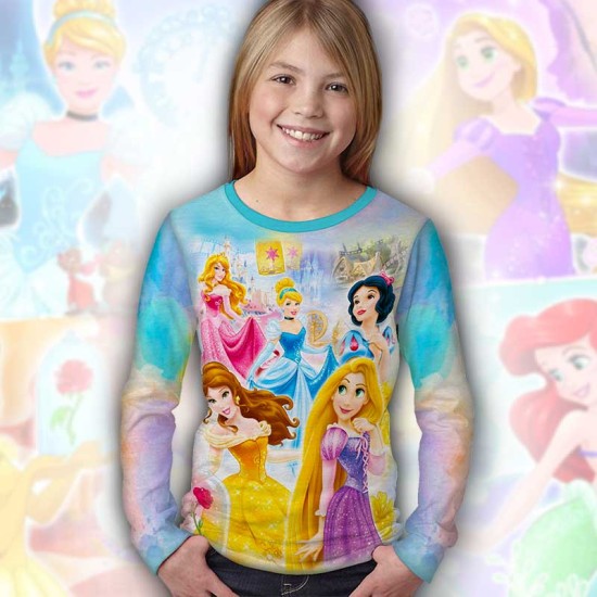 Детска блуза за момиче ПРИНЦЕСИ # 7174