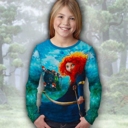 Детска блуза за момиче BRAVE # 7175 Детска блуза за момиче BRAVE # 7175