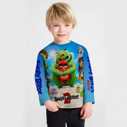 Детска блуза за момче и момиче Angry Birds Детска блуза за момче и момиче Angry Birds
