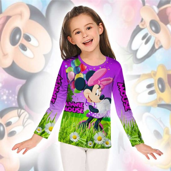 Детска блуза за момиче Minnie Maus