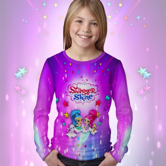 Детска блуза за момиче Искрица и Сияница