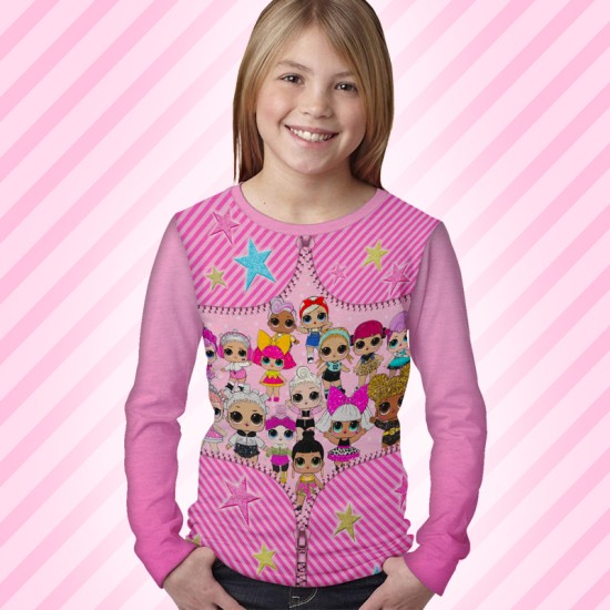 Ликвидация Детска блуза за момиче LOL surprise # 7193