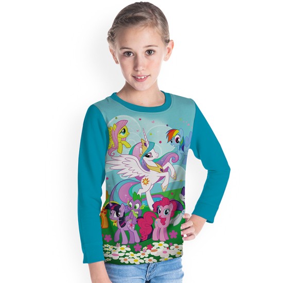 Ликвидация ДЕТСКА БЛУЗА ЗА МОМИЧЕ MY LITTLE PONY # 7184