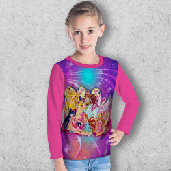 Ликвидация ДЕТСКА БЛУЗА ЗА МОМИЧЕ SIRENIX ALL STARS # 7188