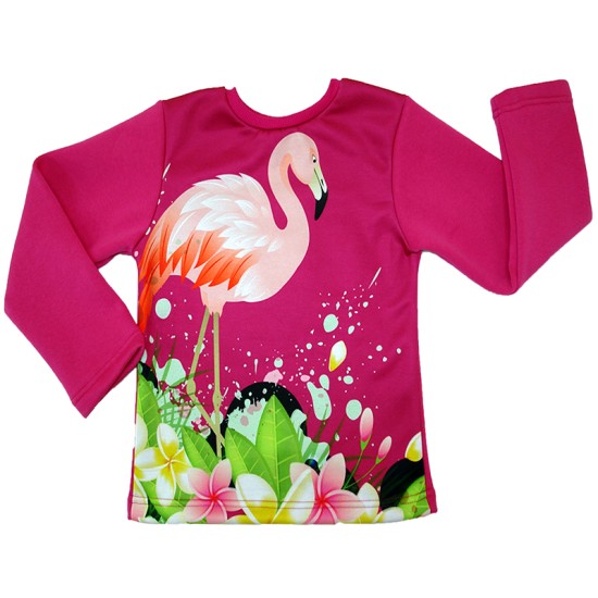 Блузка за момиче Flamingo