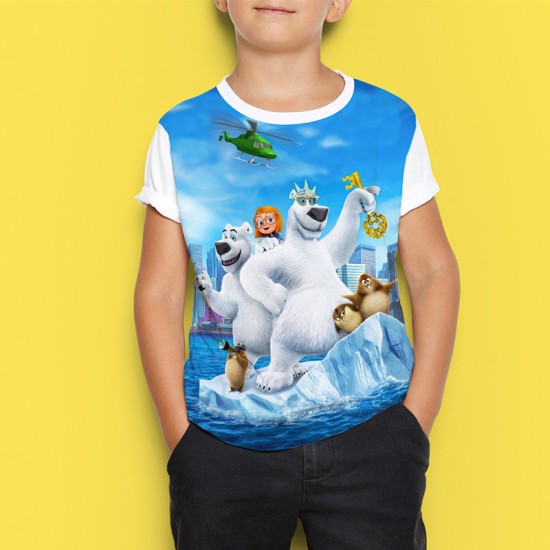 3D Детска тениска с принт 8244