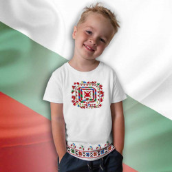 Детска тениска с народни мотиви 11469