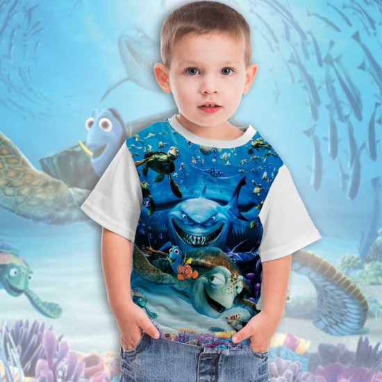 Детска тениска с принт Немо к 4376