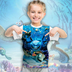 Детска тениска с принт Немо к 4376