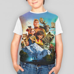 Детска тениска с принт BIGFOOT FAMILI