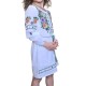 Детска рокля с бродирани етно мотиви 13587