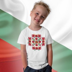 Детска тениска с народни мотиви 13317 Детска тениска с народни мотиви 13317