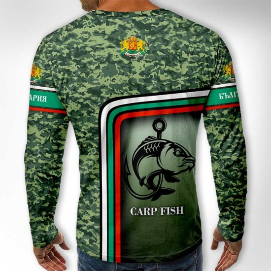 3D мъжка блуза CARP FISH 11942