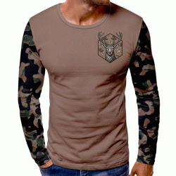 3D мъжка блуза HUNT DEER 14094