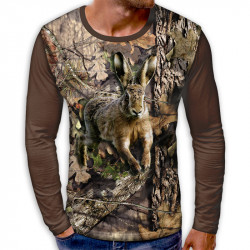 3D мъжка блуза RABBIT CAMOUFLAGE