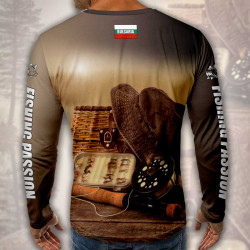 3D мъжка блуза с рибарска въдица