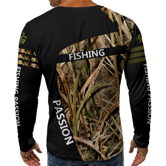 3D мъжка блуза FISHIHG PASSION