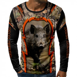 3D мъжка блуза BOAR 
