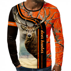 3D мъжка блуза DEER HUNTFR