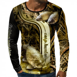 3D мъжка блуза CARP HUNTFR