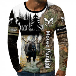3D мъжка блуза MOOSE HUNTING