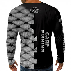 3D мъжка блуза clear fishing