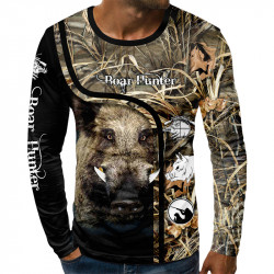 3D мъжка блуза принт ГЛИГАН