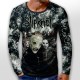 3D мъжка блуза принт Slipknot