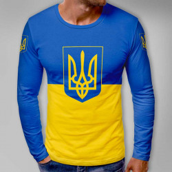 3D мъжка блуза принт Ukraine