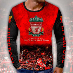 3D мъжка блуза принт футбол Liverpool