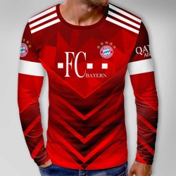 3D мъжка блуза принт FC BAYERN MUNCHEN 12109 3D мъжка блуза принт FC BAYERN MUNCHEN 12109