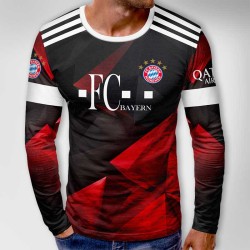 3D мъжка блуза принт FC BAYERN MUNCHEN 12110 3D мъжка блуза принт FC BAYERN MUNCHEN 12110