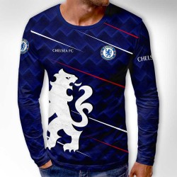 3D мъжка блуза принт FC Chelsea 12112 3D мъжка блуза принт FC Chelsea 12112