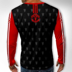 3D мъжка блуза принт FC Manchester United 12162 3D мъжка блуза принт FC Manchester United 12162