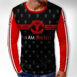 3D мъжка блуза принт FC Manchester United 12162 3D мъжка блуза принт FC Manchester United 12162