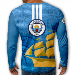 3D мъжка блуза принт Manchester city 3D мъжка блуза принт Manchester city