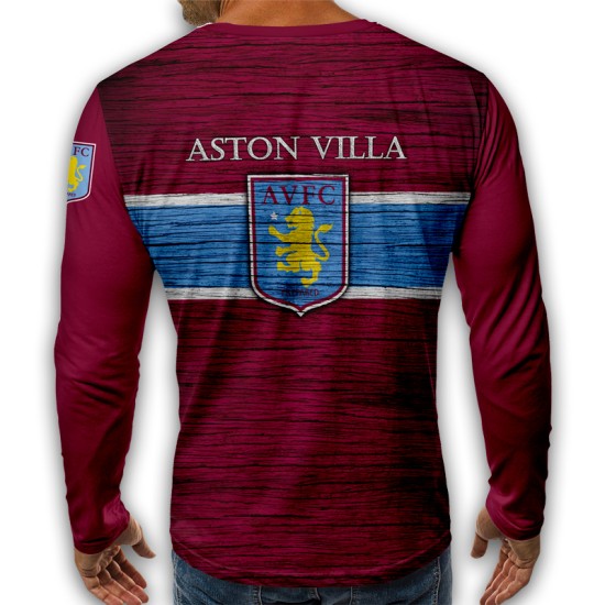 3D мъжка блуза принт Aston Villa