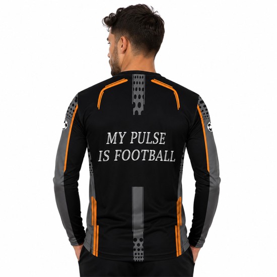 3D мъжка блуза принт My pulse is football 14350