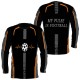 3D мъжка блуза принт My pulse is football 14350