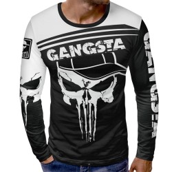 3D мъжка блуза принт Gangsta 1006617