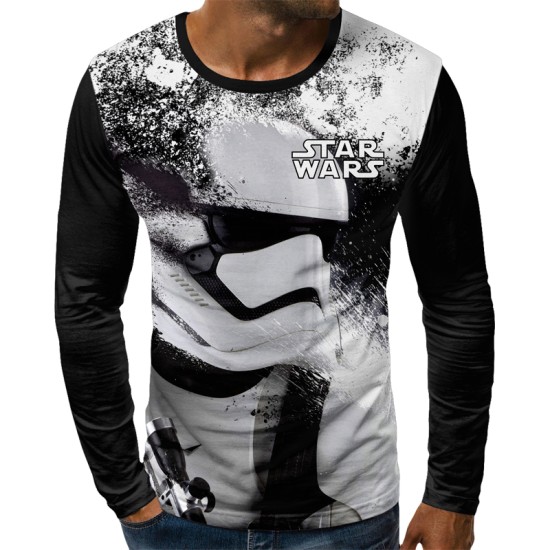 3D мъжка блуза принт STAR WARS