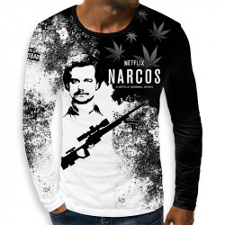3D мъжка блуза принт PABLO ESCOBAR