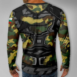 3D мъжка блуза с камуфлаж