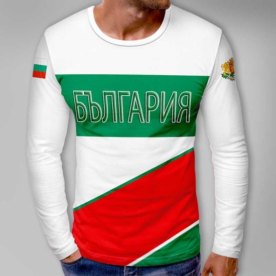 3D мъжка блуза Българско знаме
