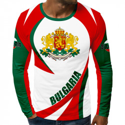 3D мъжка блуза принт BULGARIA ГЕРБ