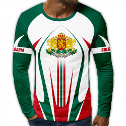 3D мъжка блуза принт БЪЛГАРСКА ЗЕМЯ